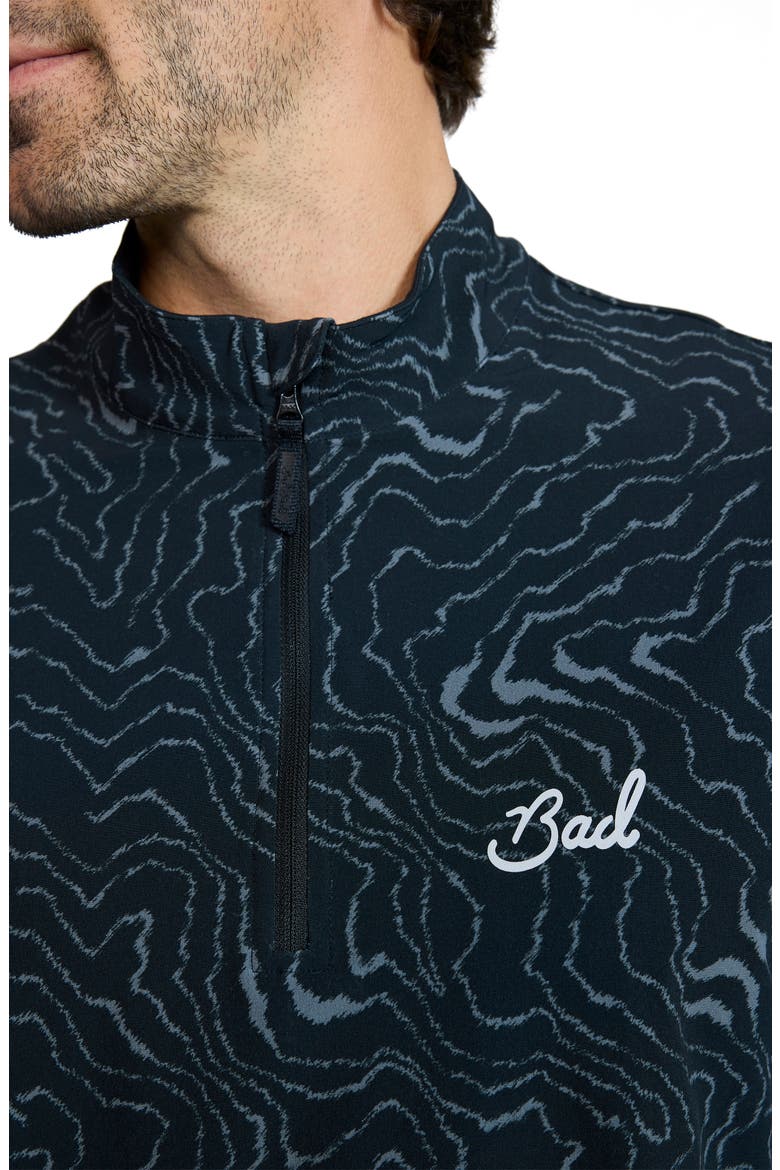 Mechanism Performance Quarter-Zip Pullover, Alternate, color, RAVE RUNNER - BLACK