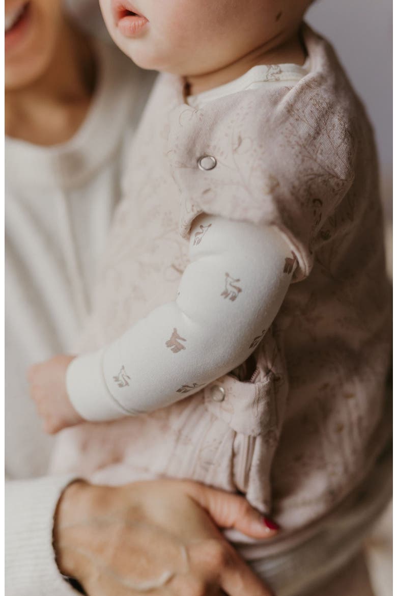 1.0 TOG Organic Cotton Sleep Bag, Alternate, color, SECRET GARDEN