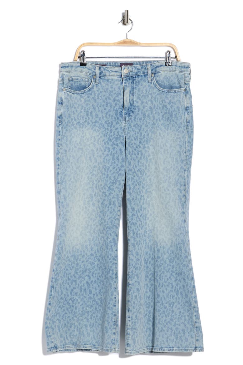 Mia Palazzo High Waist Flare Jeans, Alternate, color, ALPINE SPIRIT