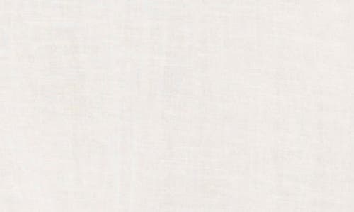 Sanctuary Twist Neck Cotton & Linen Cover-up Dress In White