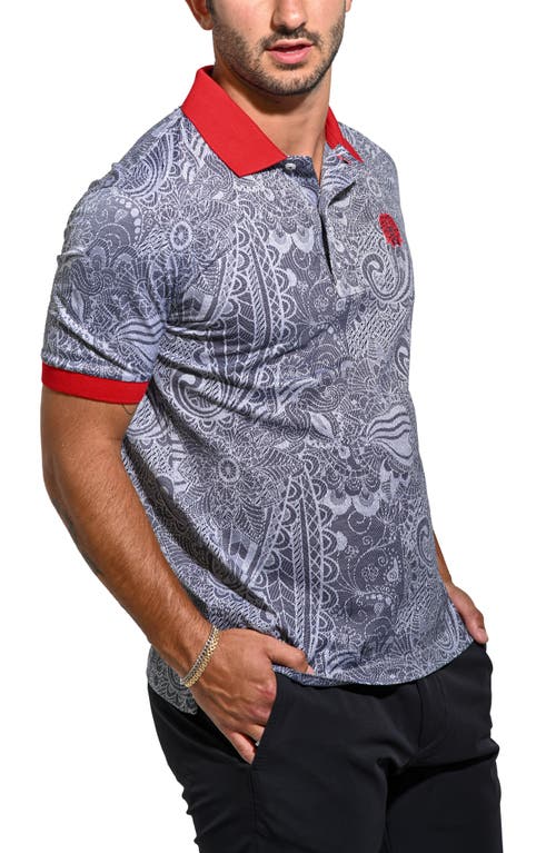 Maceoo Mozart Static Polo In Gray