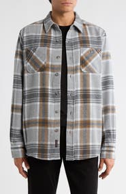 WEATHERPROOF VINTAGE Heavyweight Flannel Plaid Shirt Jacket