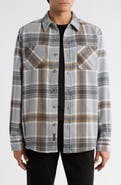 WEATHERPROOF VINTAGE Heavyweight Flannel Plaid Shirt Jacket