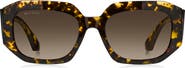 Etro 55mm Gradient Geometric Sunglasses