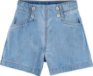Mayoral Denim Shorts With Button Detail