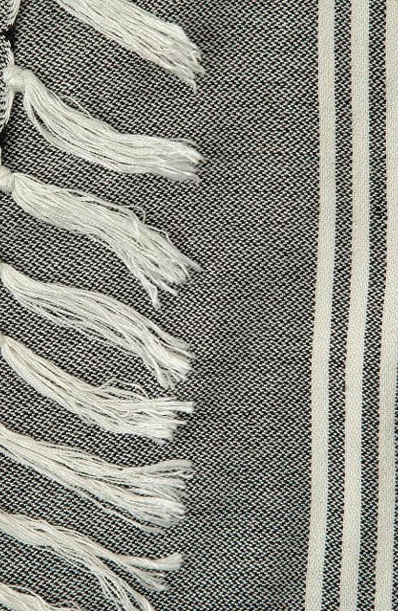 SAACHI Striped Turkish Towel Robe, Alternate, color, 