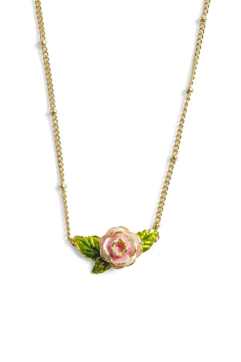Vintage Rose Necklace