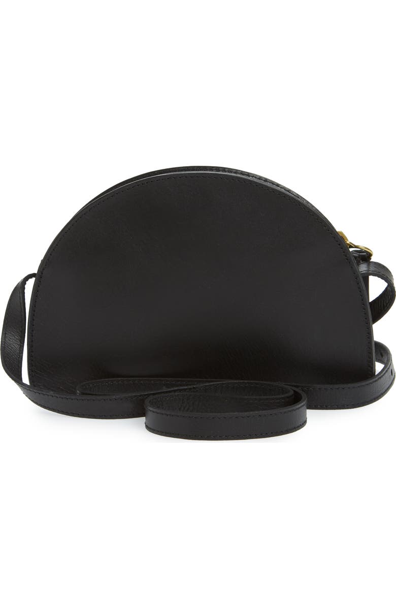 Madewell The Simple Half Moon Crossbody Bag, Alternate, color,