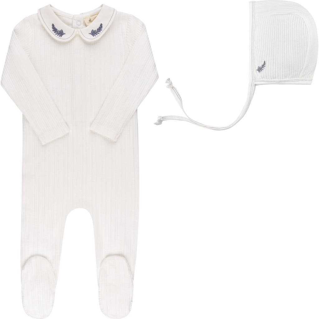 Ely's & Co. Organic Cotton Embroidered Collar Collection In Multi