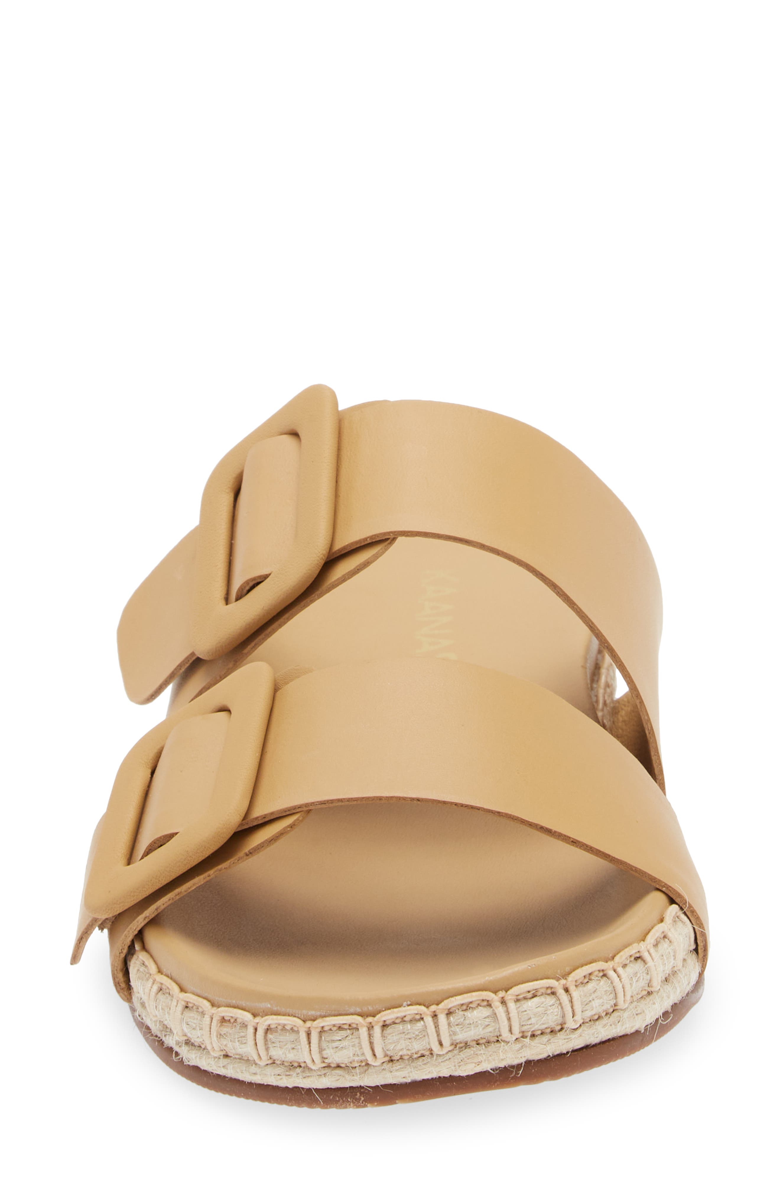 Kaanas Espadrille Slide Sandal, Alternate, color, 
