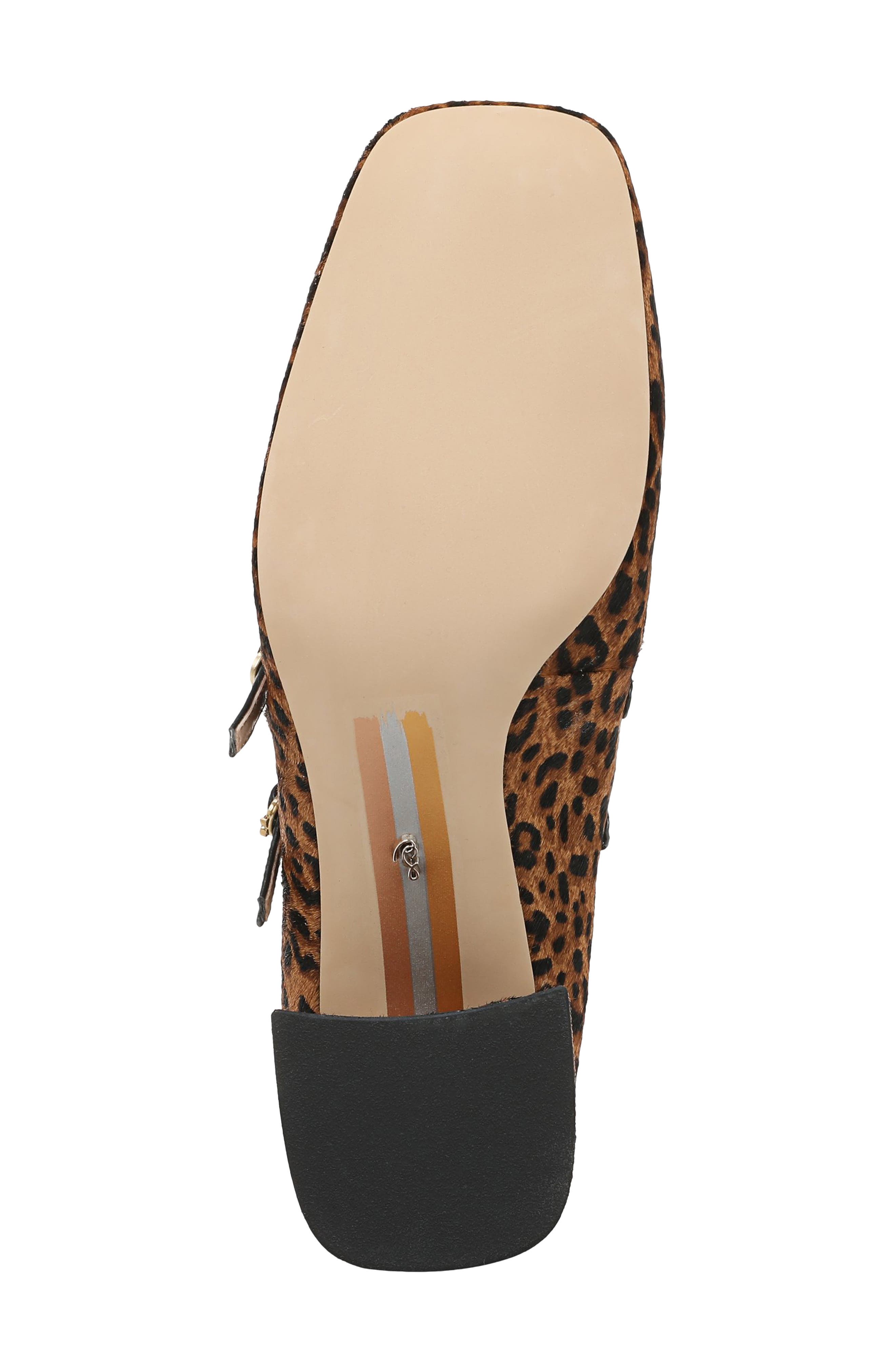 Sam Edelman Sarah Mary Jane Pump, Alternate, color, Leopard Brown