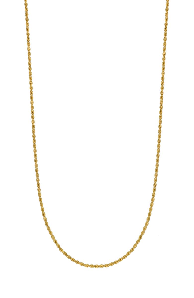 Bony Levy Men's 14K Gold Rope Chain Necklace, Main, color,