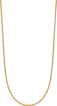 Bony Levy Men's 14K Gold Rope Chain Necklace (Nordstrom Exclusive)