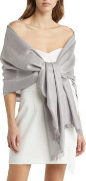 Nordstrom Metallic Lightweight Wrap