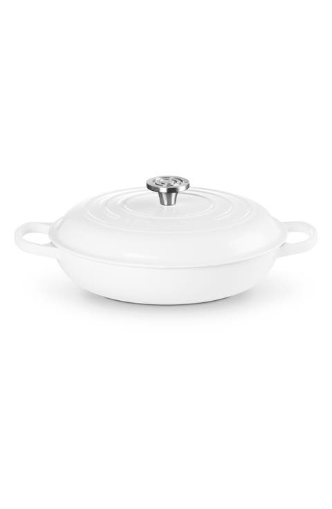 Signature 3.5-Quart Enameled Cast Iron Braiser