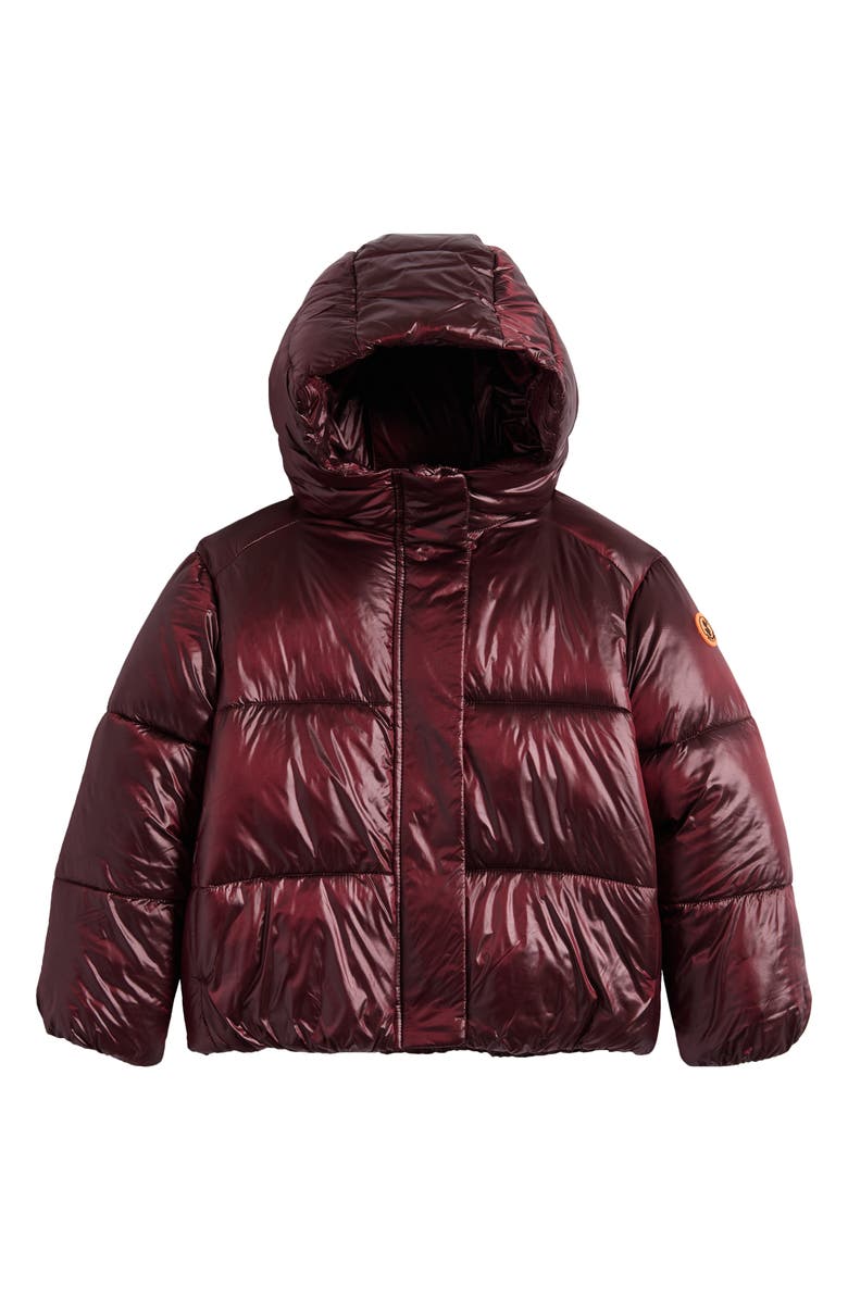 Save The Duck Kids' Ili Quilted Hooded Puffer Jacket, Main, color, 