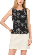 Vince Camuto Embroidered Tank