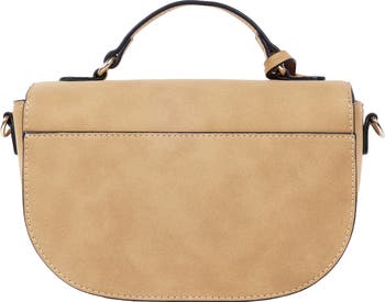 Trapunto Logo Satchel Bag