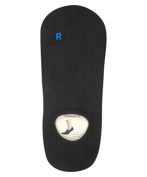 Falke Keep Warm Wool No Show Socks In Black