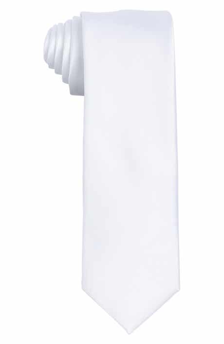 Solid Satin Tie