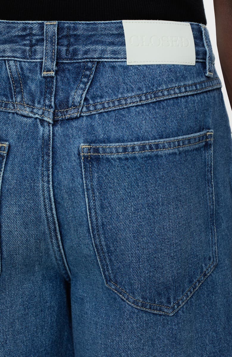 Closed Lyna Crop Wide Leg Jeans, Alternate, color, Dark Blue