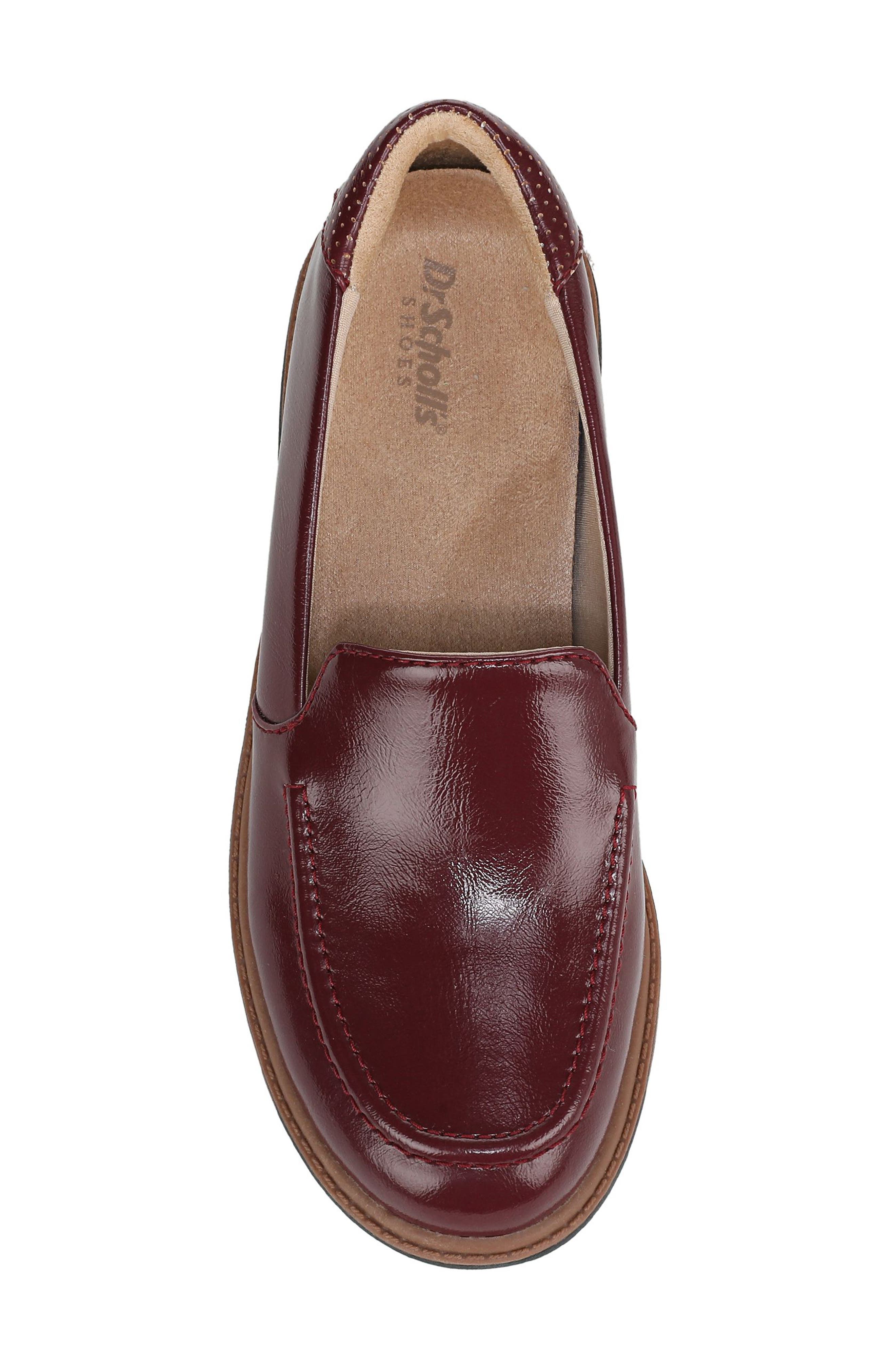 Dr. Scholl's Calm Down Loafer, Alternate, color, Burgundy