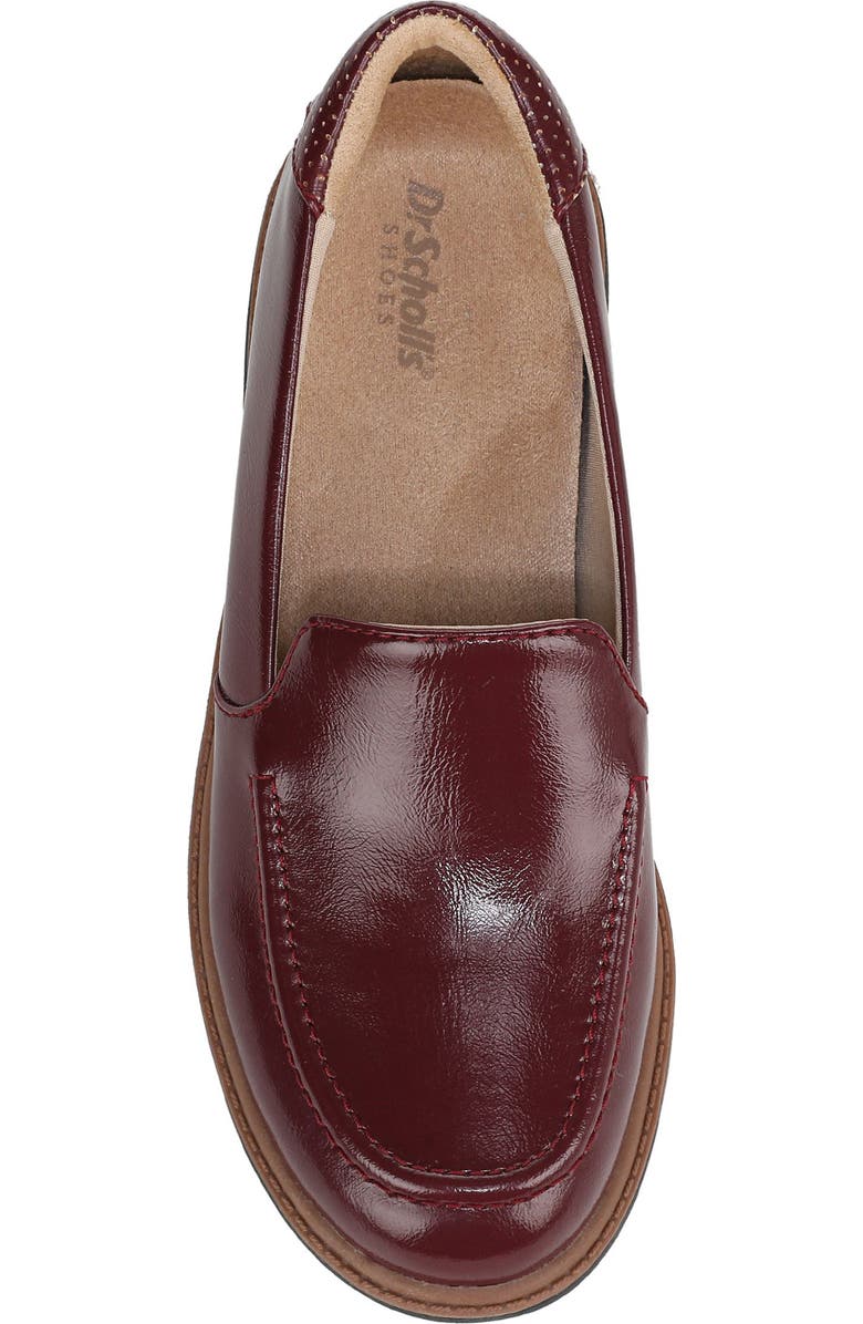 Dr. Scholl's Calm Down Loafer, Alternate, color, Burgundy