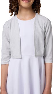 Un Deux Trois Cropped Bolero Jacket