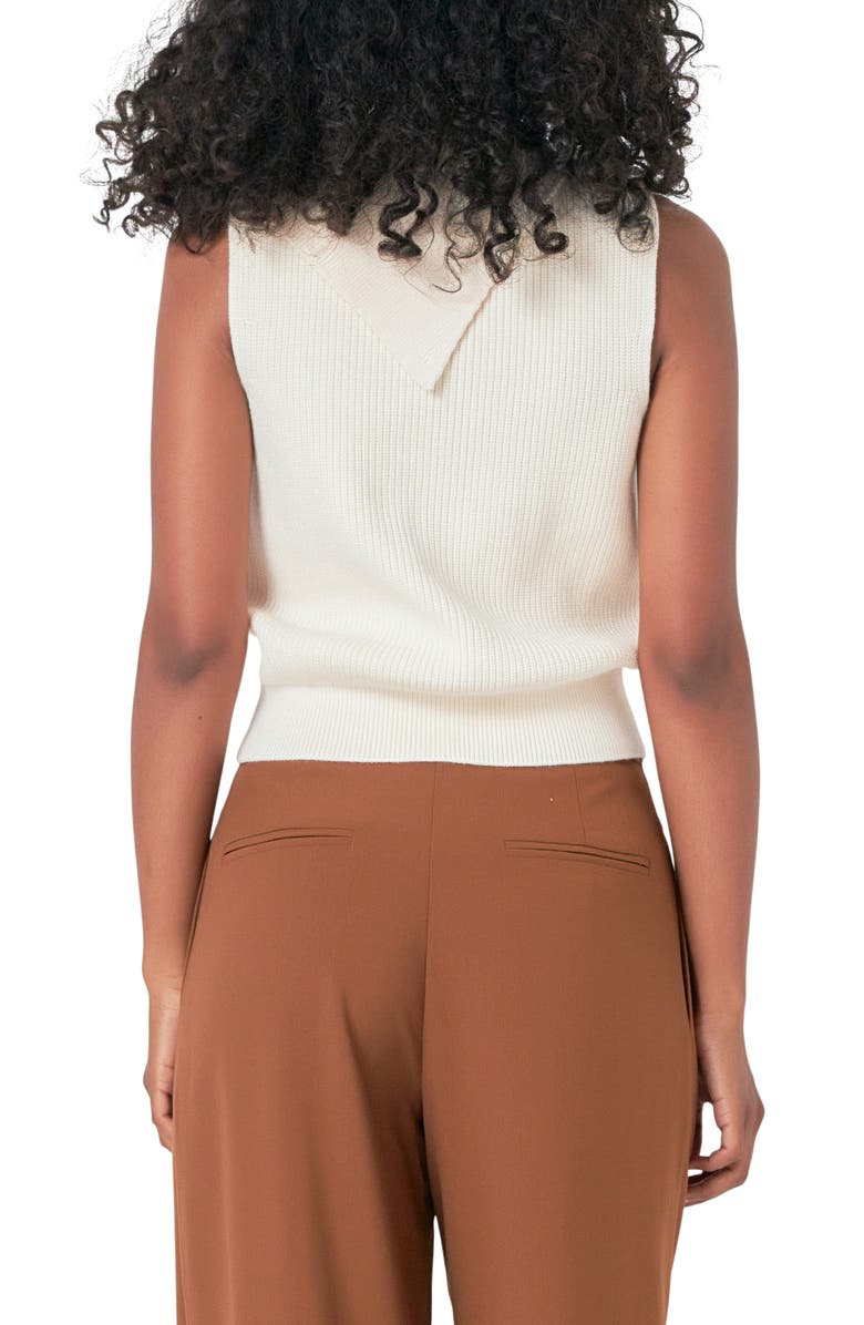 Endless Rose Cowl Neck Sleeveless Sweater, Alternate, color,