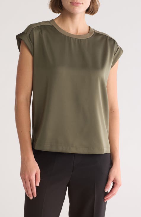 Techno Crepe Top