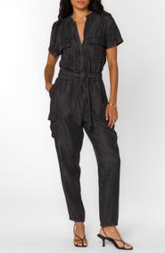 VELVET HEART Greyson Denim Utility Jumpsuit