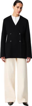 Another Tomorrow Short Scarf Coat