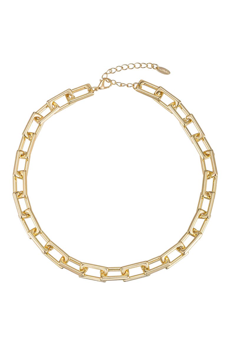 Chunky Chain Necklace, Main, color, GOLD