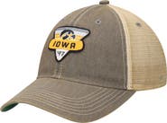 LEGACY ATHLETIC Men's Gray Iowa Hawkeyes Legacy Point Old Favorite Trucker Snapback Hat