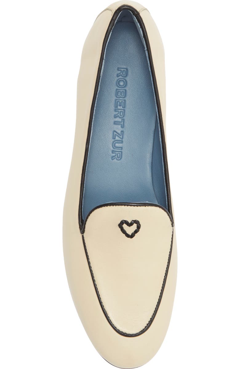 Robert Zur Sweetheart Loafer, Alternate, color, Brown