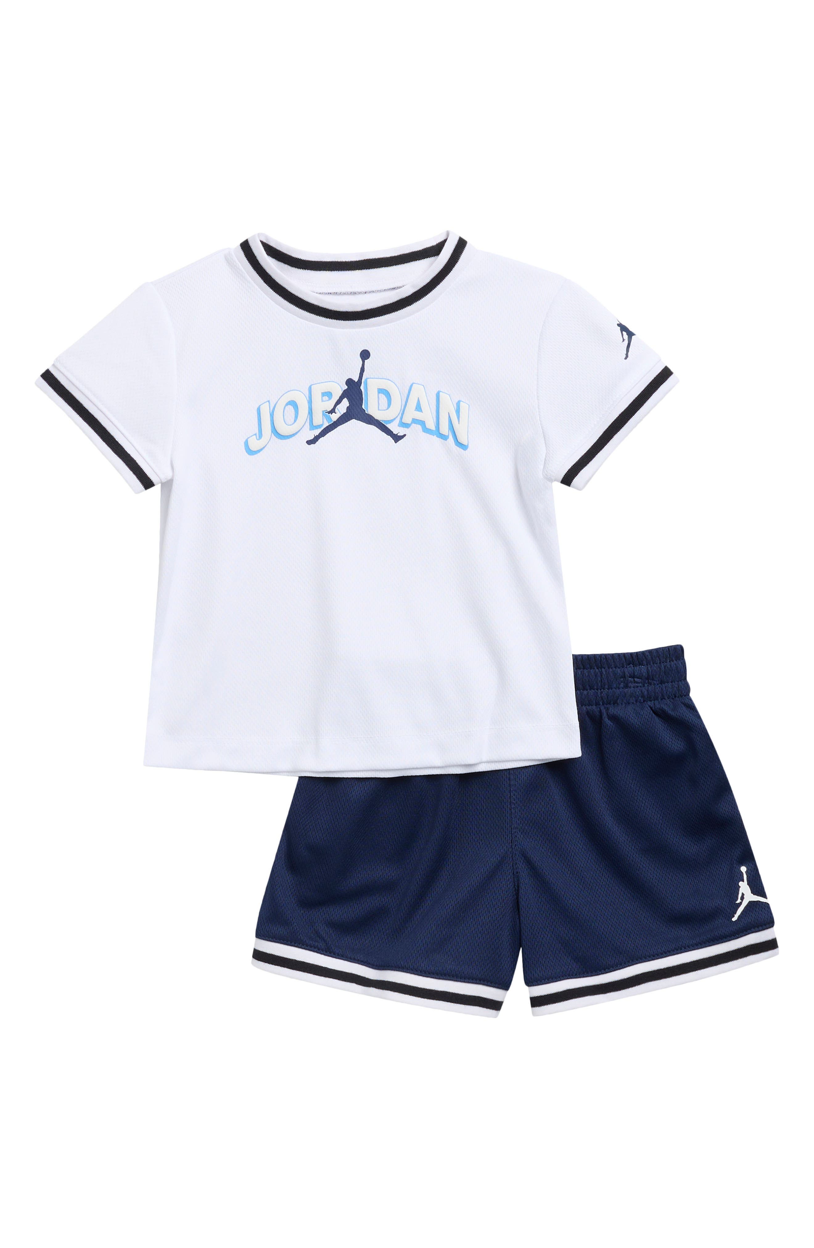 Jordan Graphic T-Shirt & Mesh Shorts Set