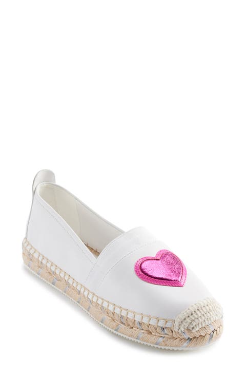 Manika Heart Appliqué Espadrille (Women)