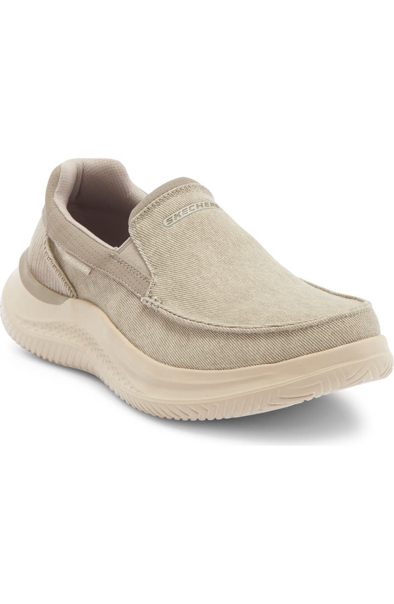 SKECHERS Hasting Fielden Slip-On Sneaker, Main, color, Taupe