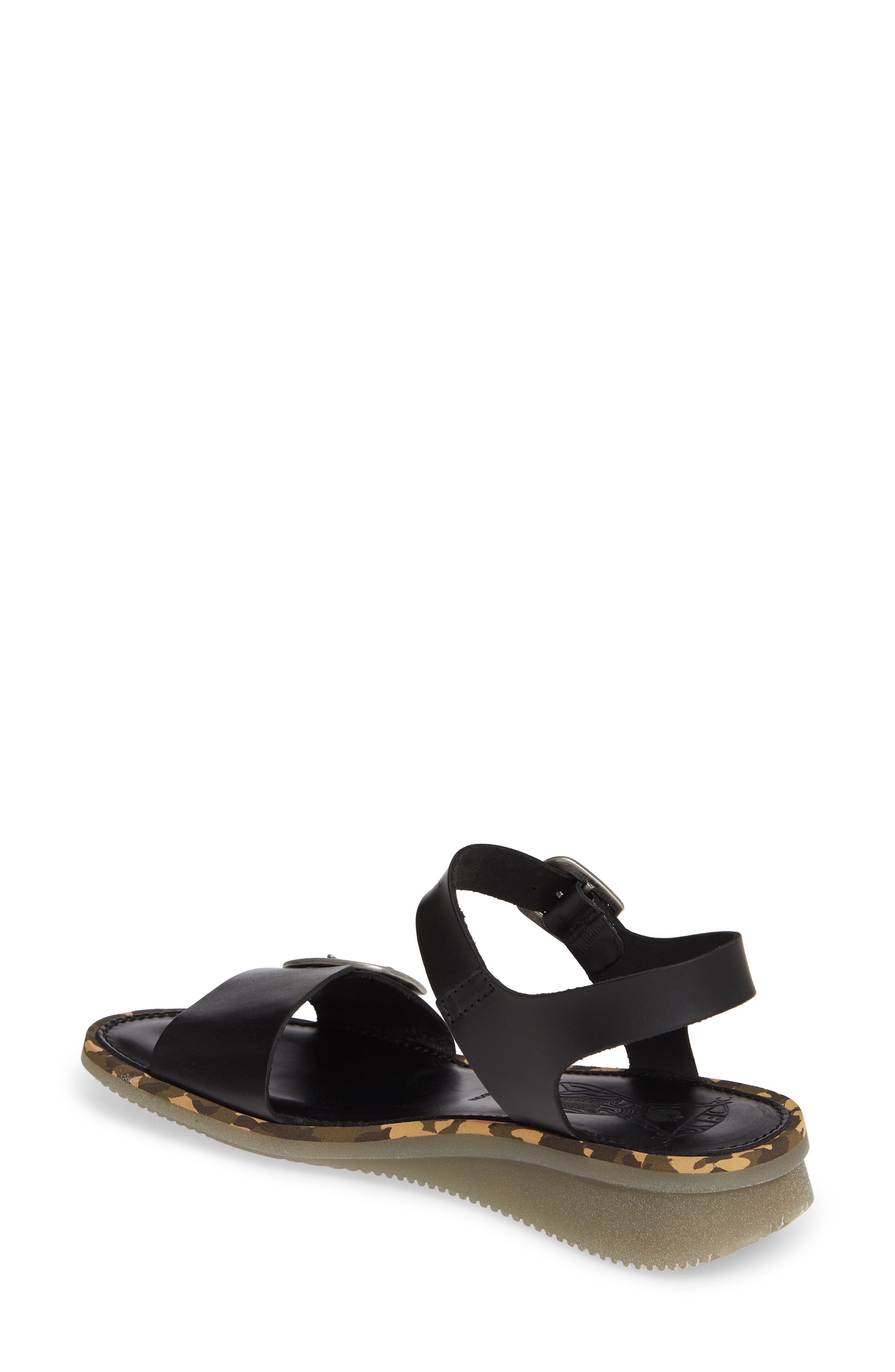 Fly London Comb Sandal, Alternate, color, 