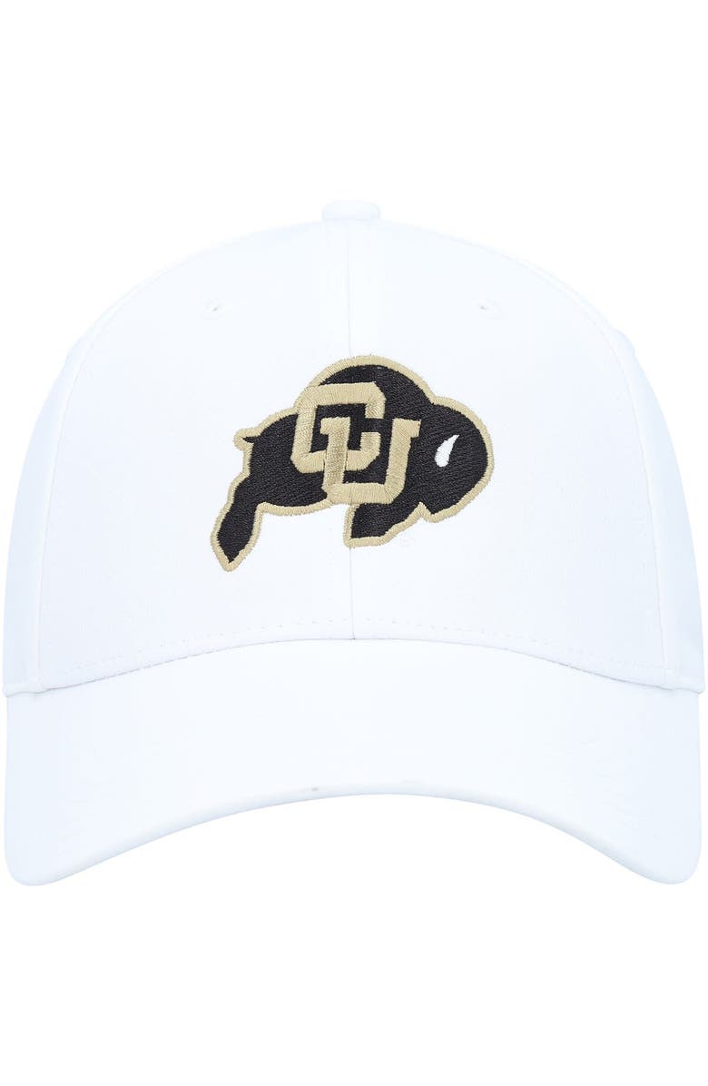 AHEAD Men's Ahead White Colorado Buffaloes Stratus Adjustable Hat, Alternate, color, 