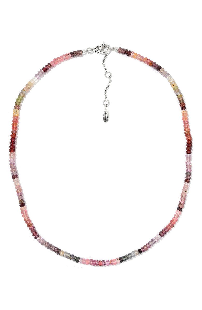 SAMUEL B. Beaded Spinel Necklace, Alternate, color, Pink Multi