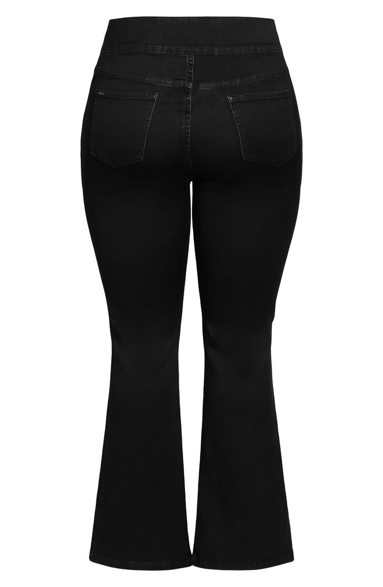 City Chic Harley Button Bootcut Jeans, Alternate, color,