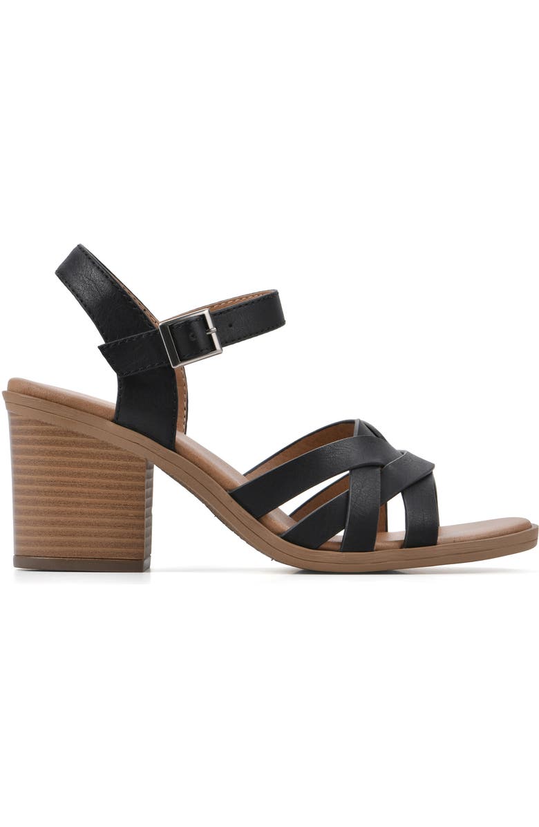 White Mountain Footwear Bergen Block Heel Sandal, Alternate, color,