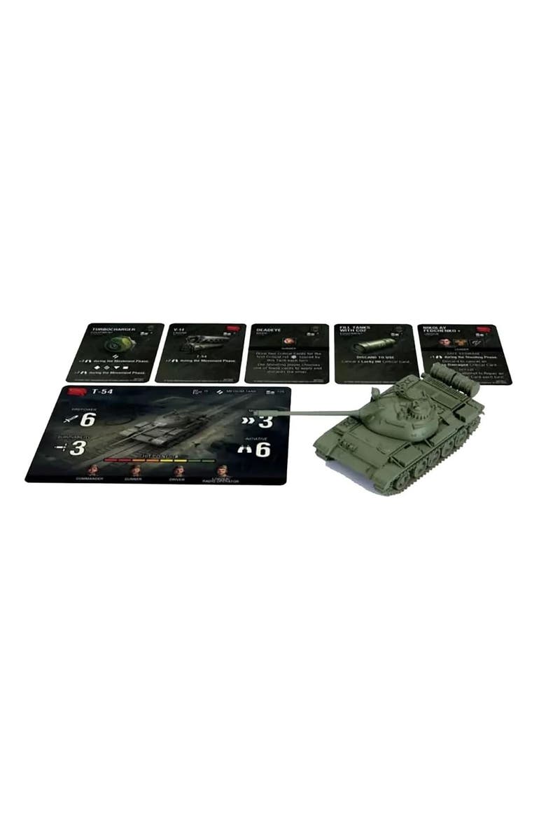 Soviet T54 Expansion Wot Miniatures Game, Main, color, Multicolored