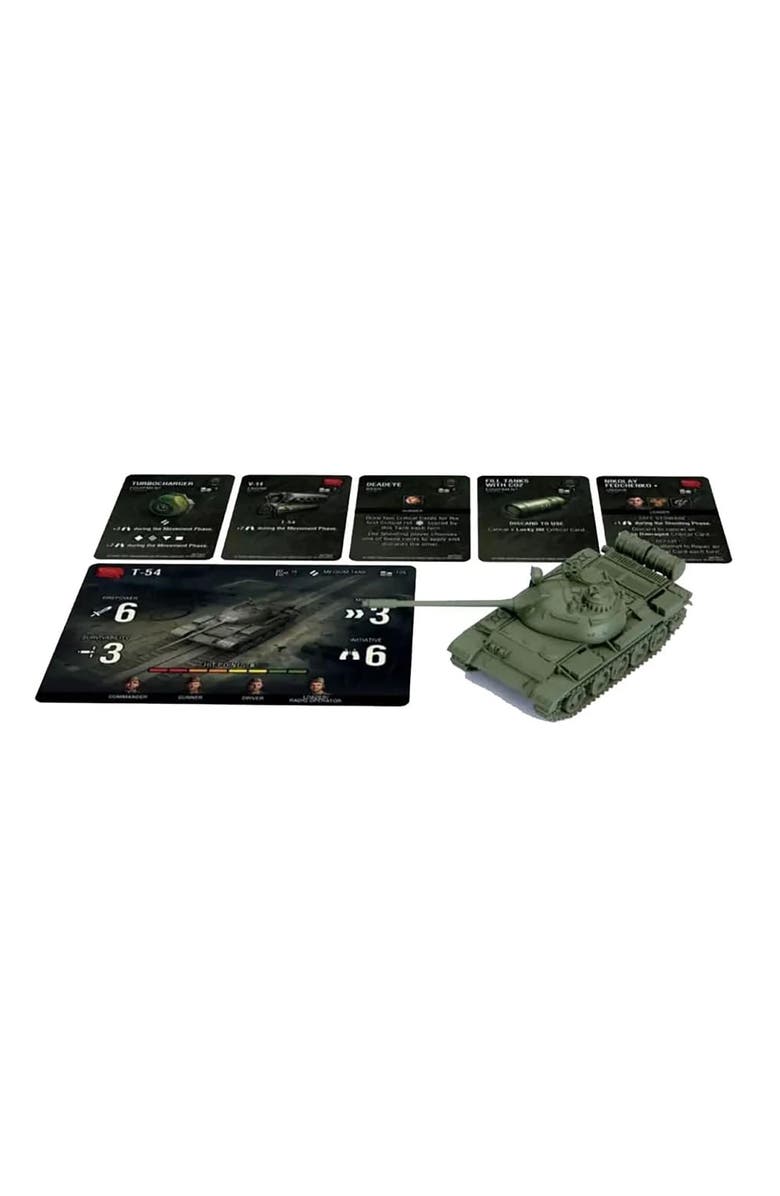 World Of Tanks Soviet T54 Expansion Wot Miniatures Game, Main, color, Multicolored
