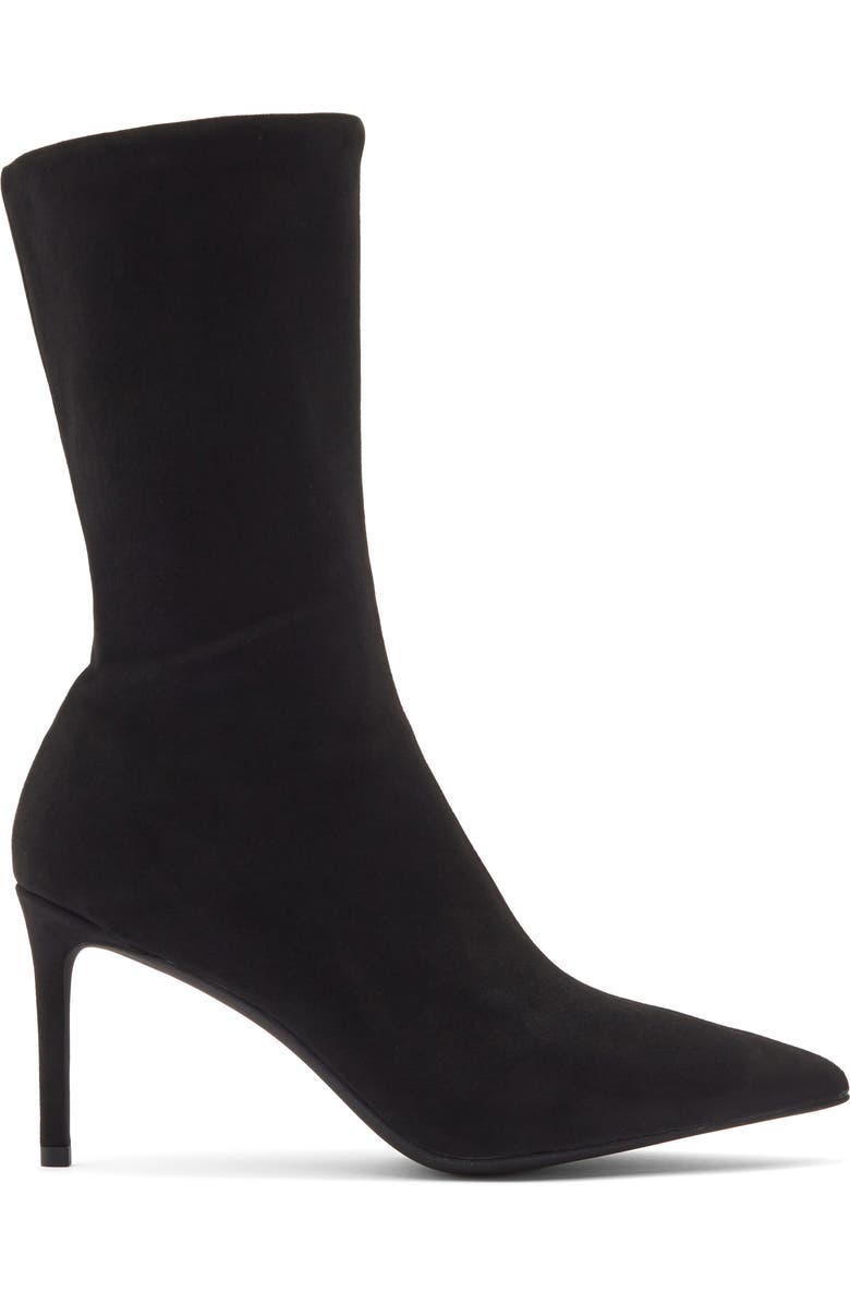 Jeffrey Campbell Everynight Pointed Toe Bootie, Alternate, color, Black Suede