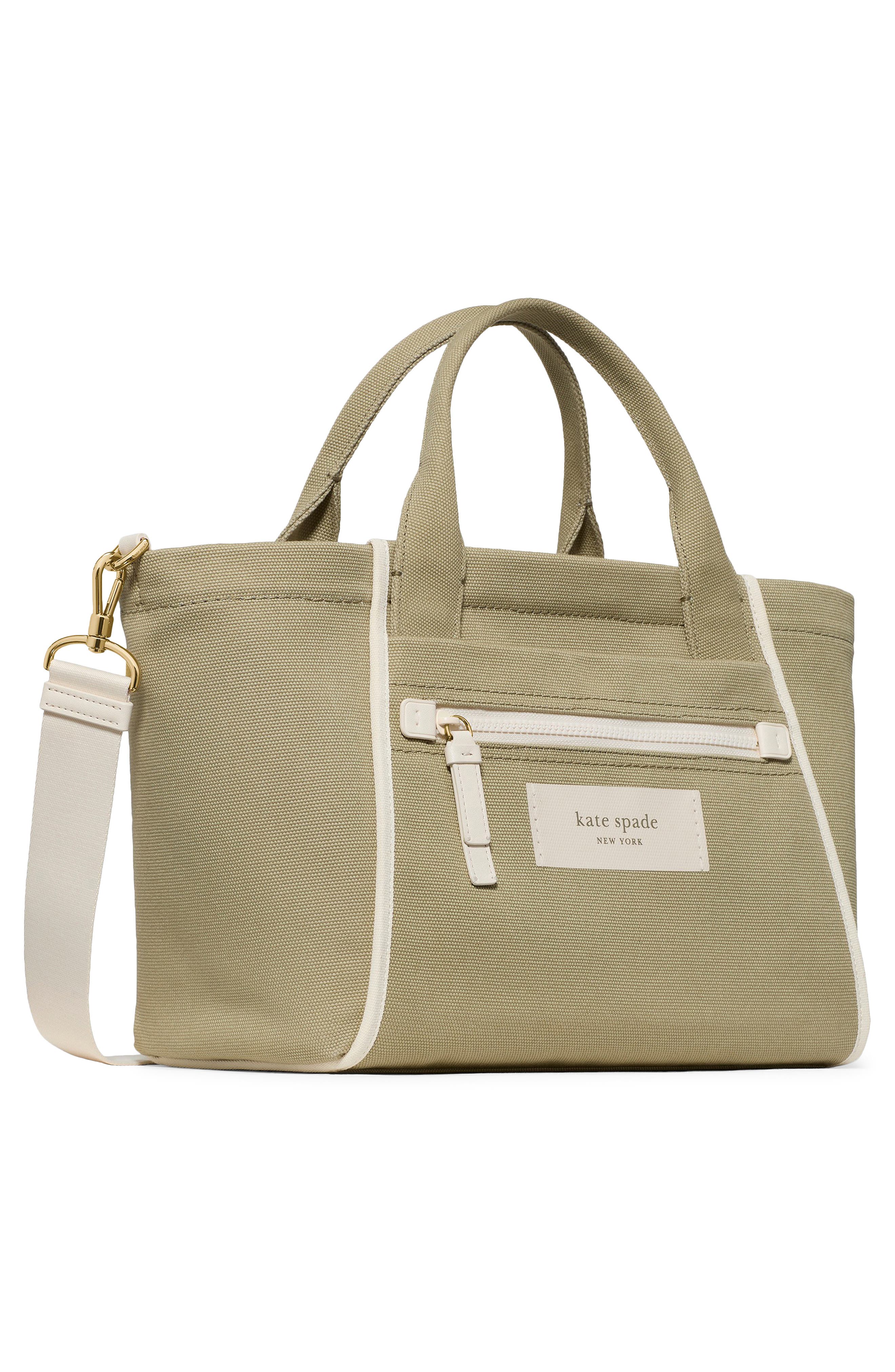 dash canvas tote bag, Alternate, color, DRIED BAY LEAF