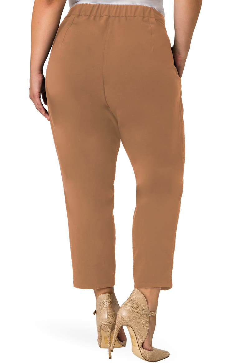 Sabrina Narrow Leg Trousers, Alternate, color, TAN
