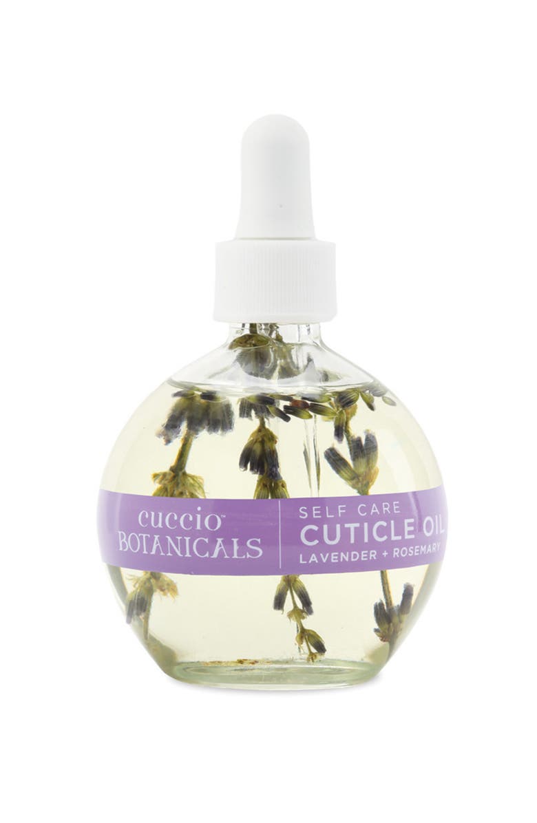 Cuccio Botanicals Lavender + Rosemary Body Care Essentials Starter Set, Alternate, color, Clear Bottles With Purple Writ