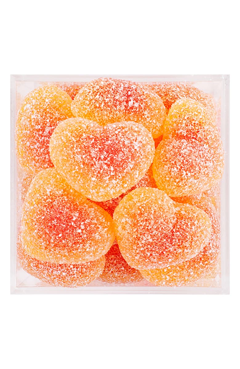 sugarfina Peach Bellini Gummy Candy Cube, Alternate, color, 